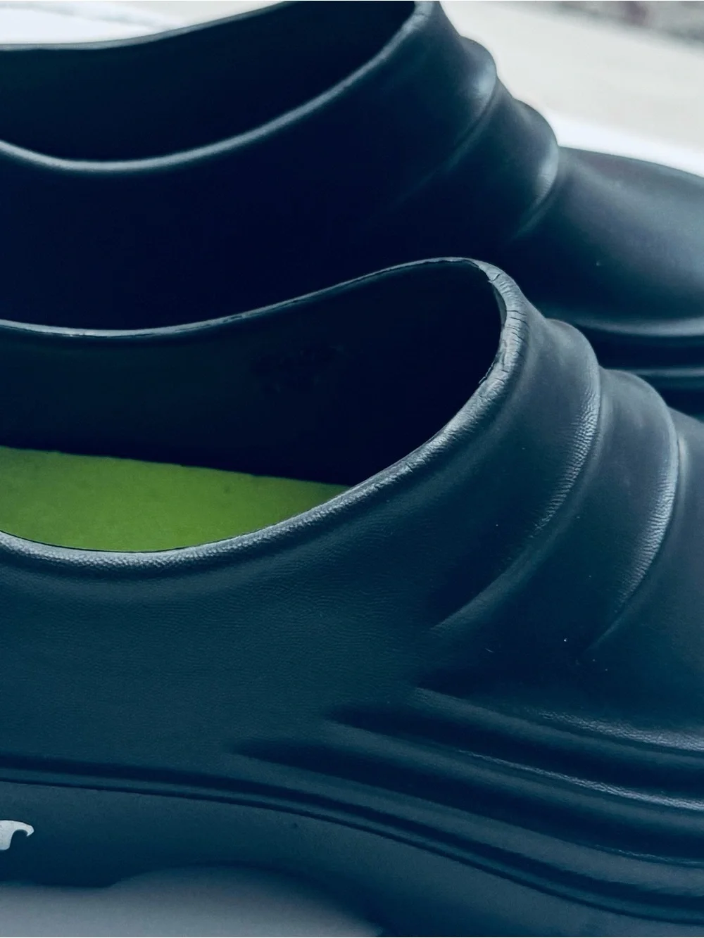 Men's Black Slip-On Comfort Shoes